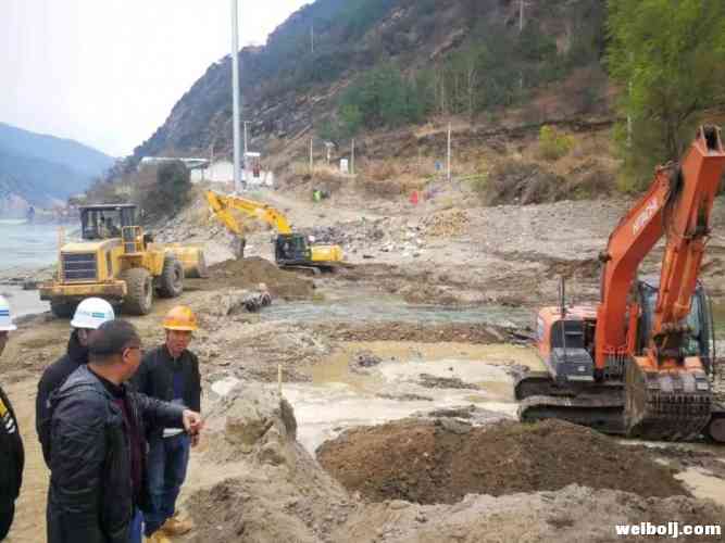 總投資過億元，玉龍縣金沙江干流江堤護岸應急修復工程已開工